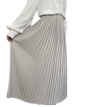 Pleated Skirt - Cream