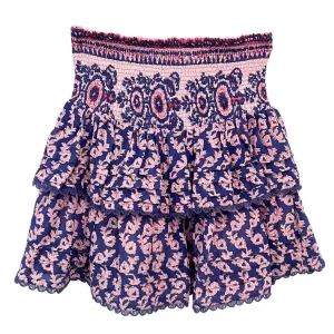 Pleated Smocked Skirt