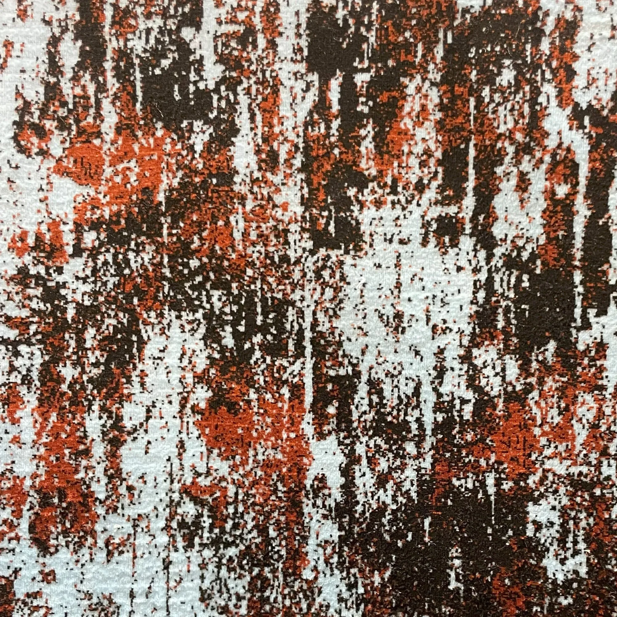 Plutus Weathered Texture iKat Red Black Gray Velvet Luxury Throw Pillow