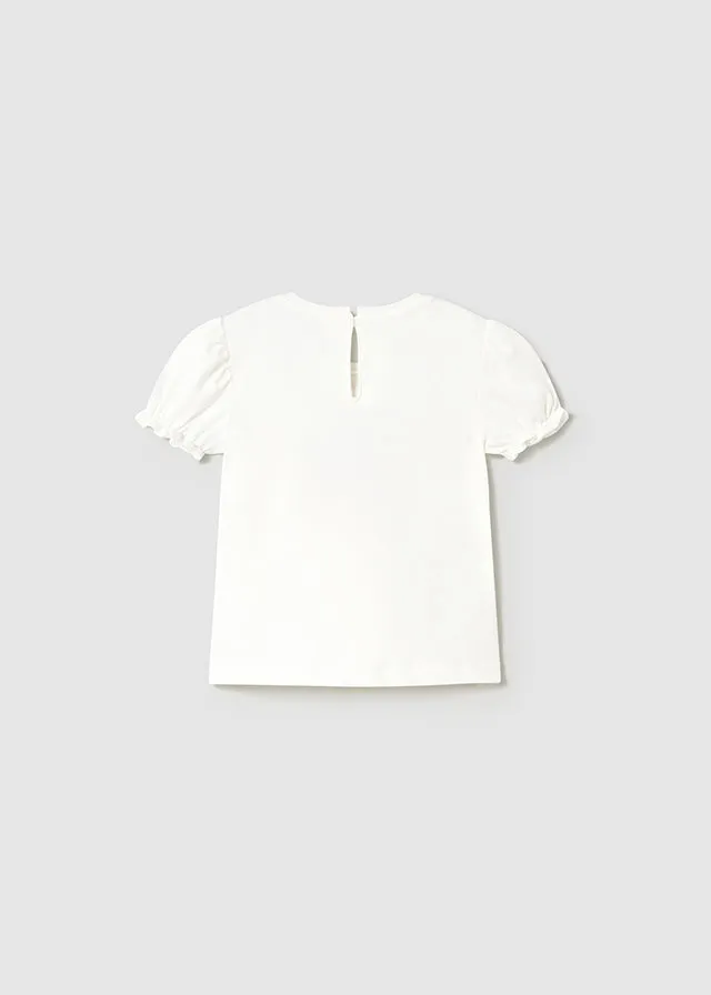 Pre-Order Mayoral 1041 Tee-Shirt and Mayoral 1901 Rose Pleated Tulle Skirt