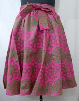 Print Midi Skirt