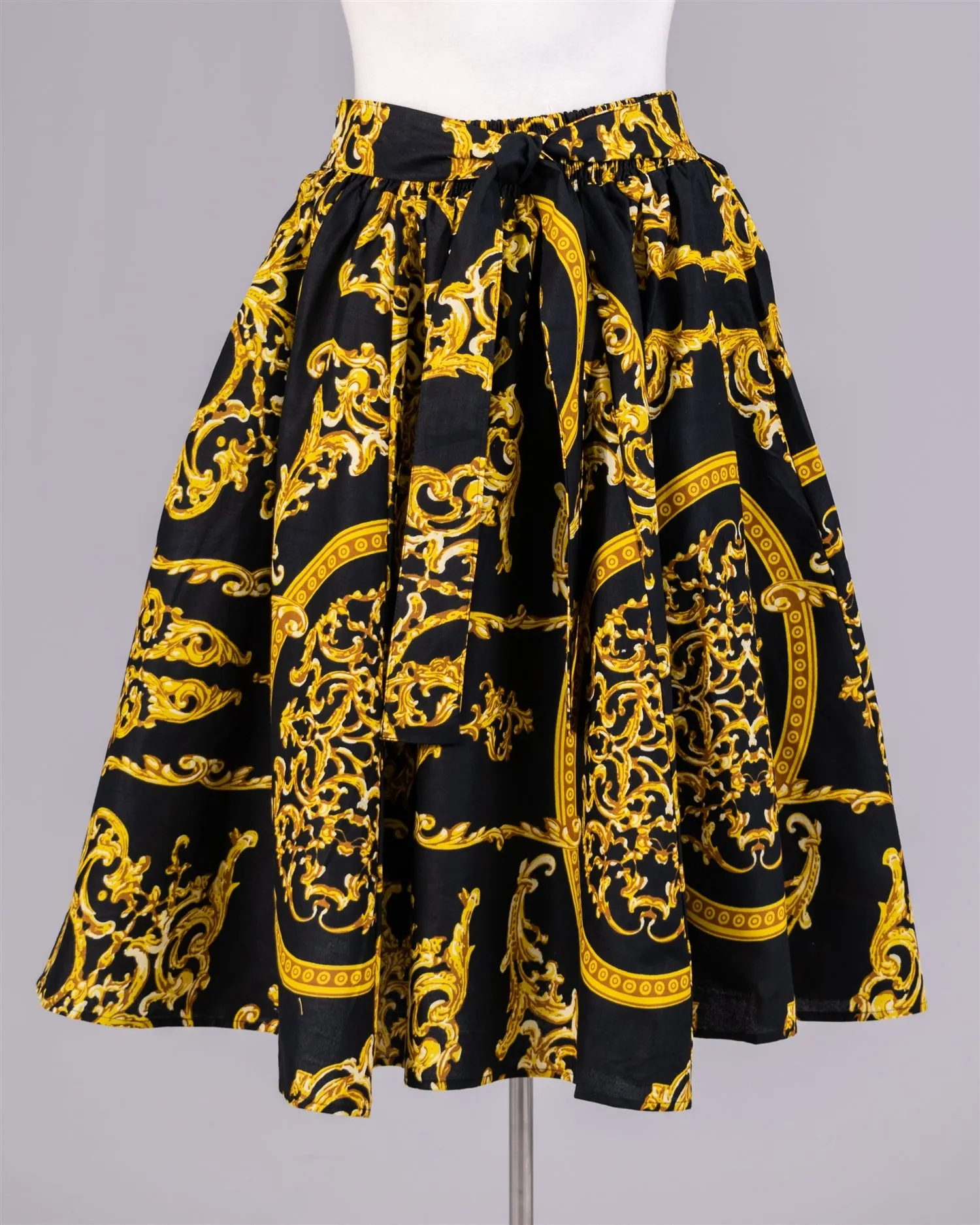 Print Midi Skirt
