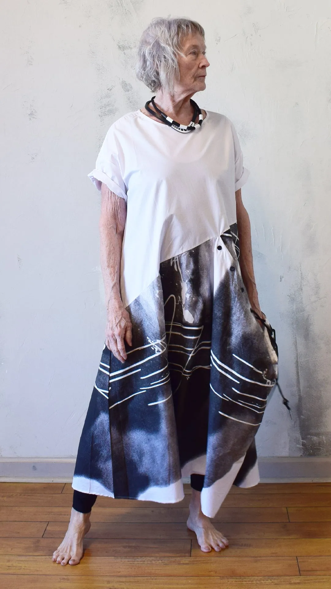 Print Shift Dress
