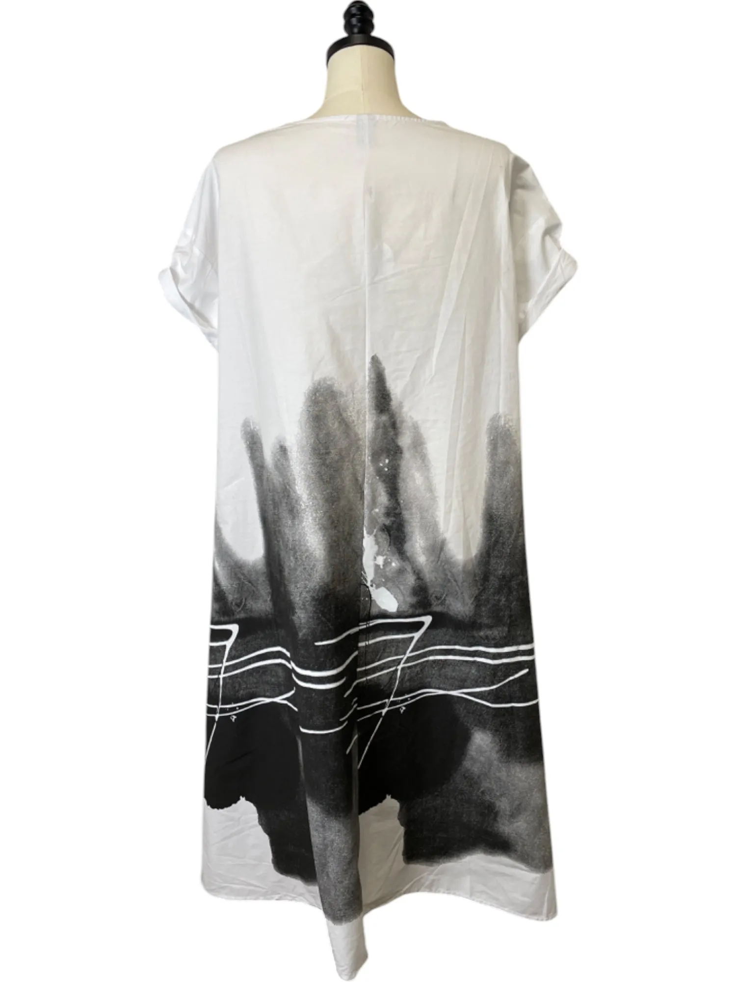 Print Shift Dress