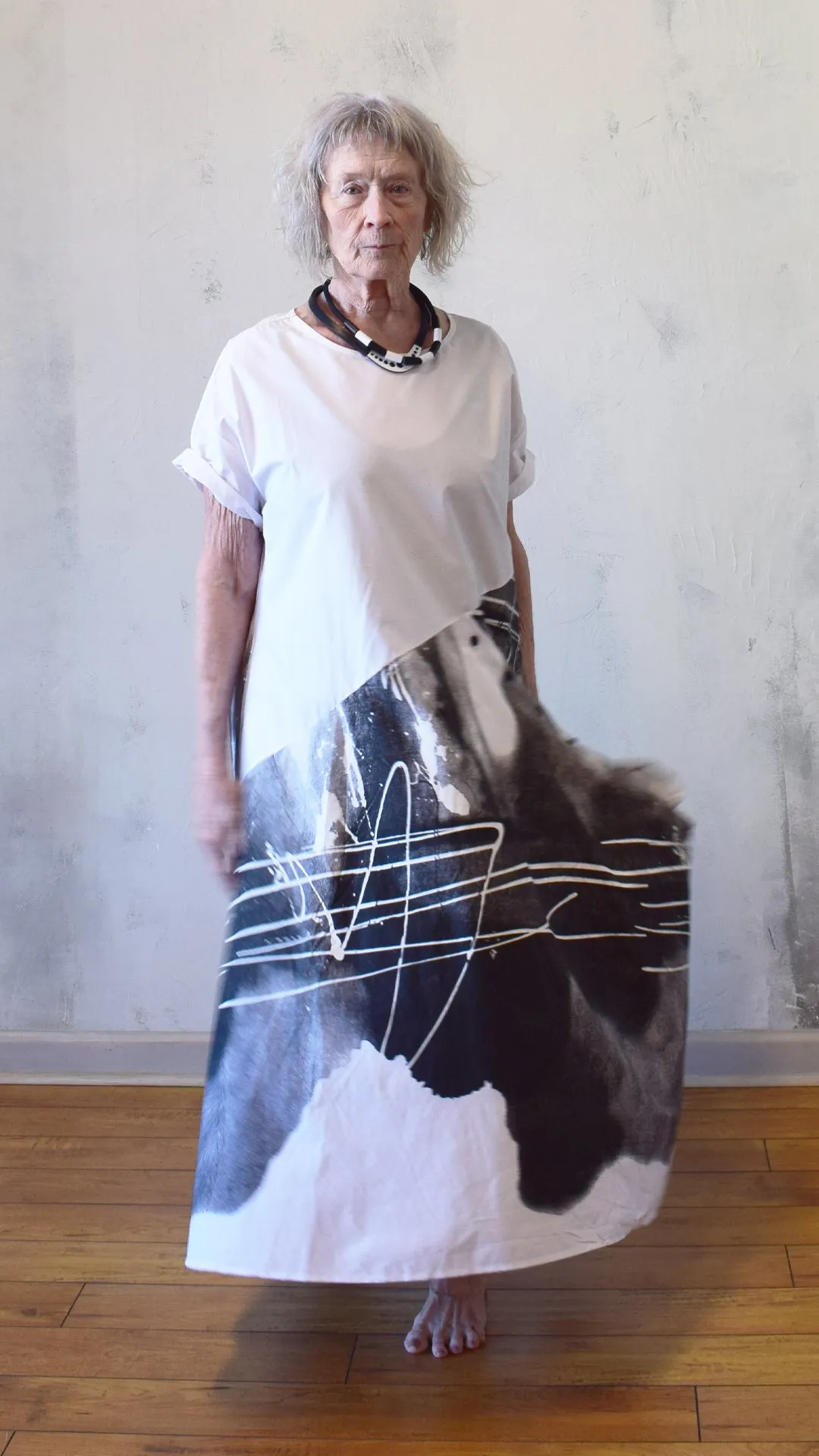 Print Shift Dress