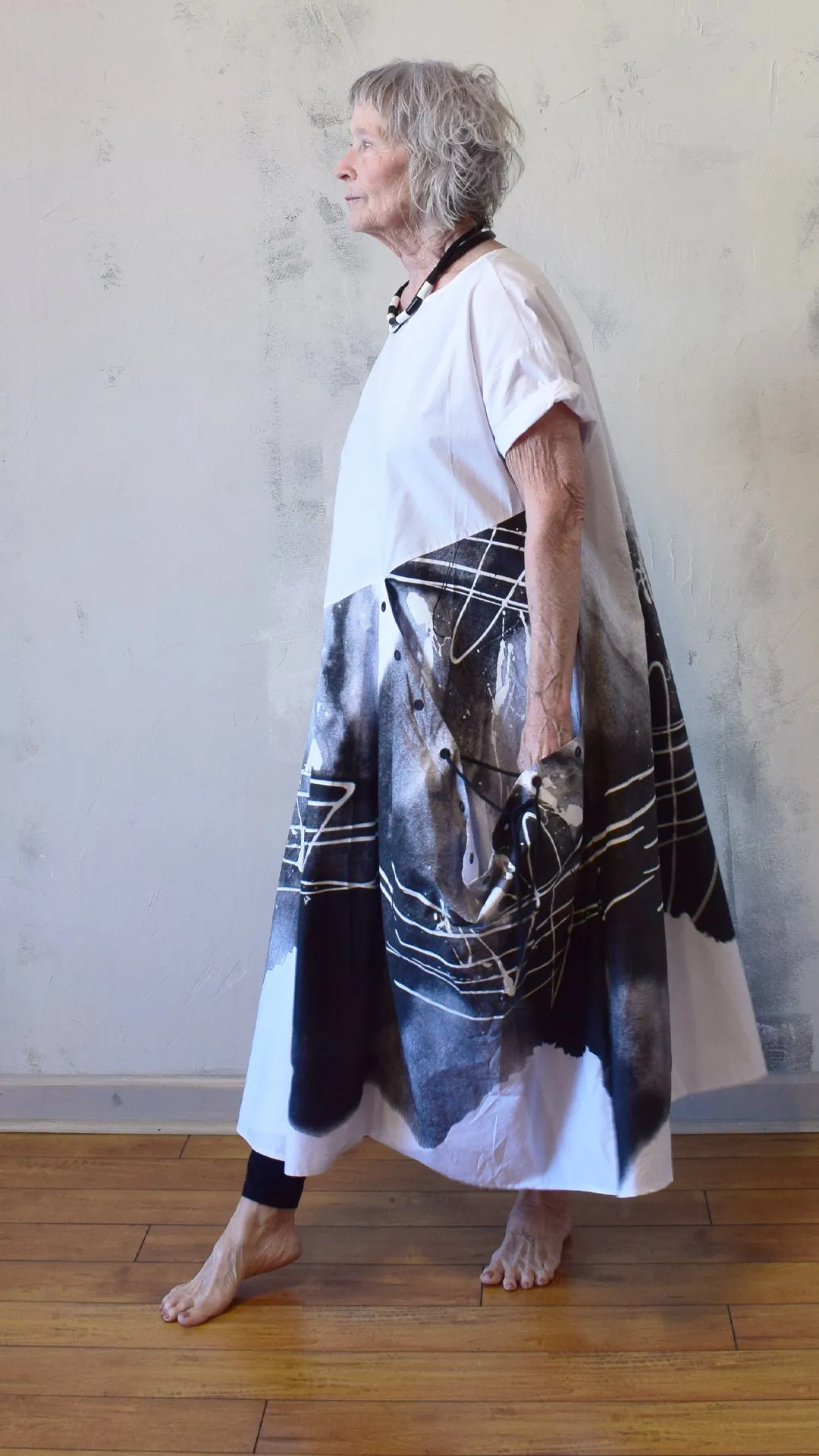Print Shift Dress