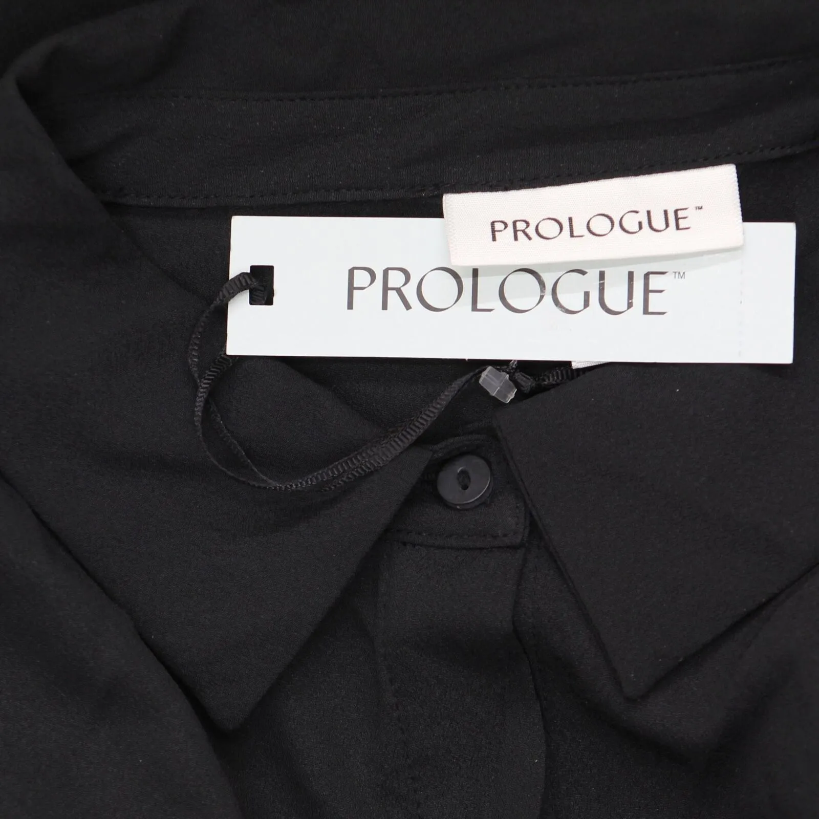 Prologue Women's Short Sleeve Front-Button-Down Blouse Shirt Top 558804