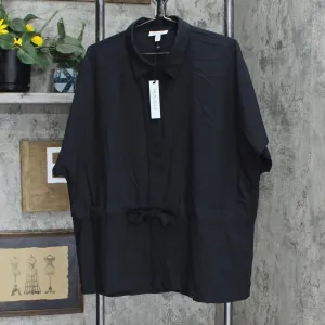 Prologue Women's Short Sleeve Front-Button-Down Blouse Shirt Top 558804