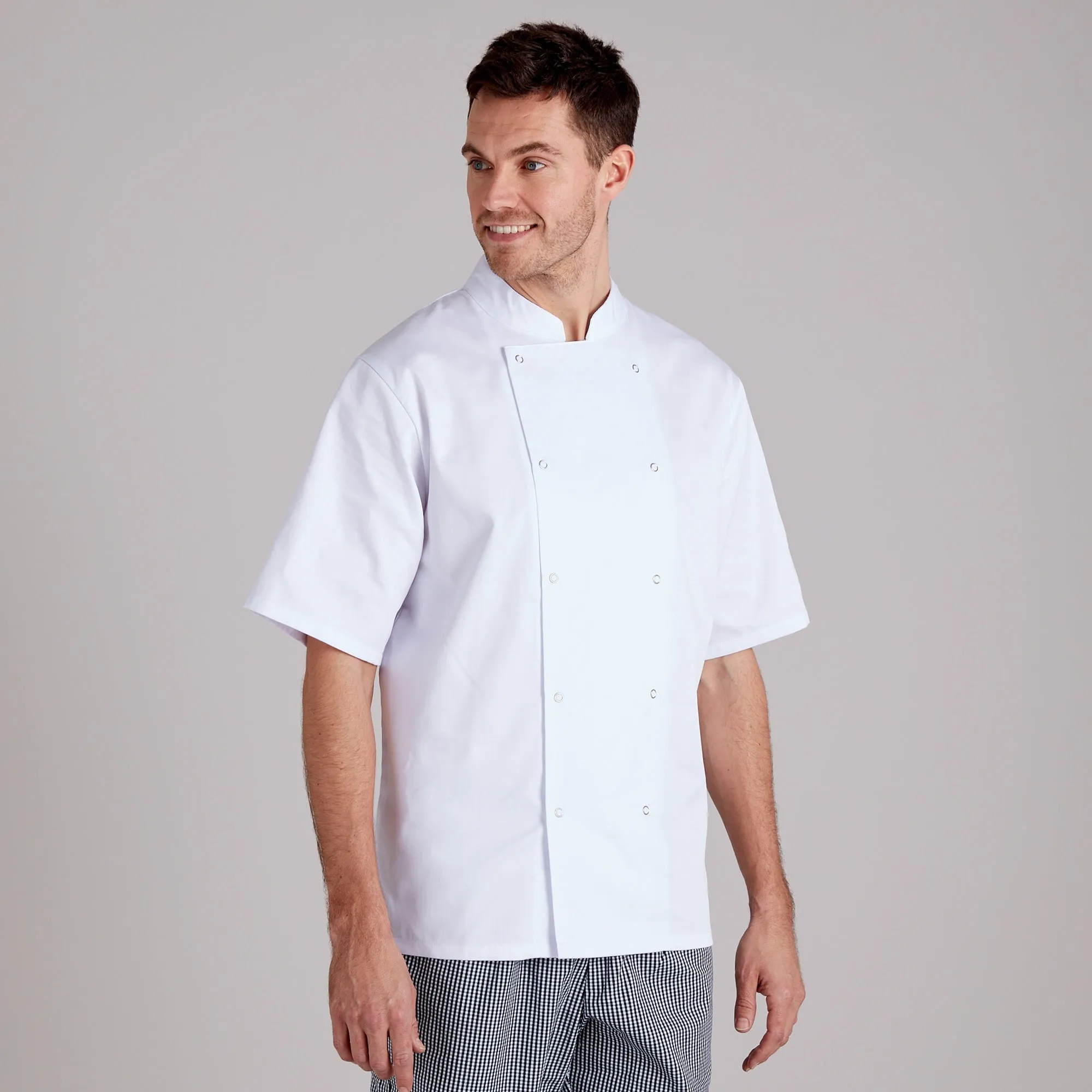 Proluxe Professional Chefs Jacket - Short Sleeve - Unisex - White