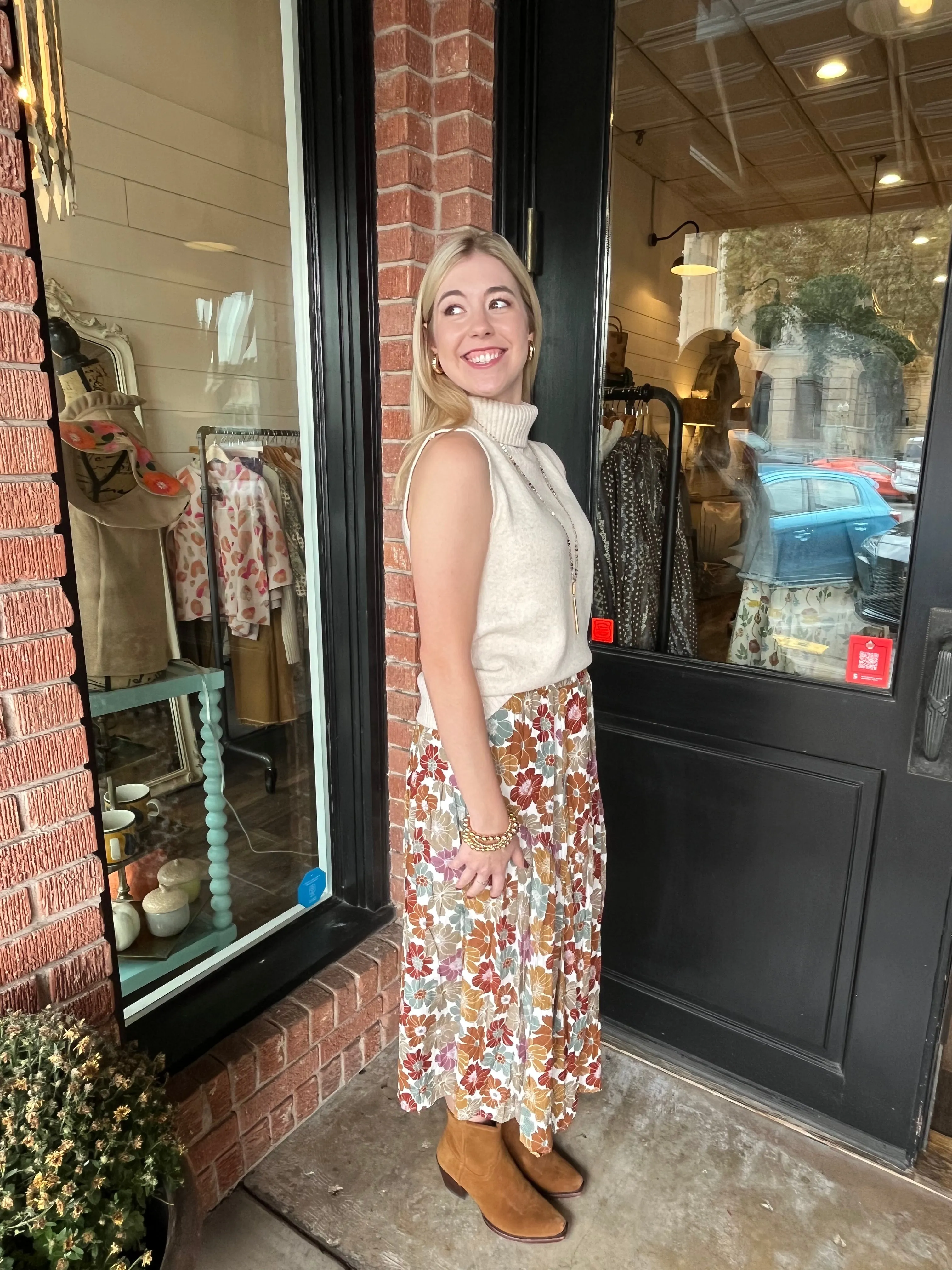 Rebecca Floral Skirt