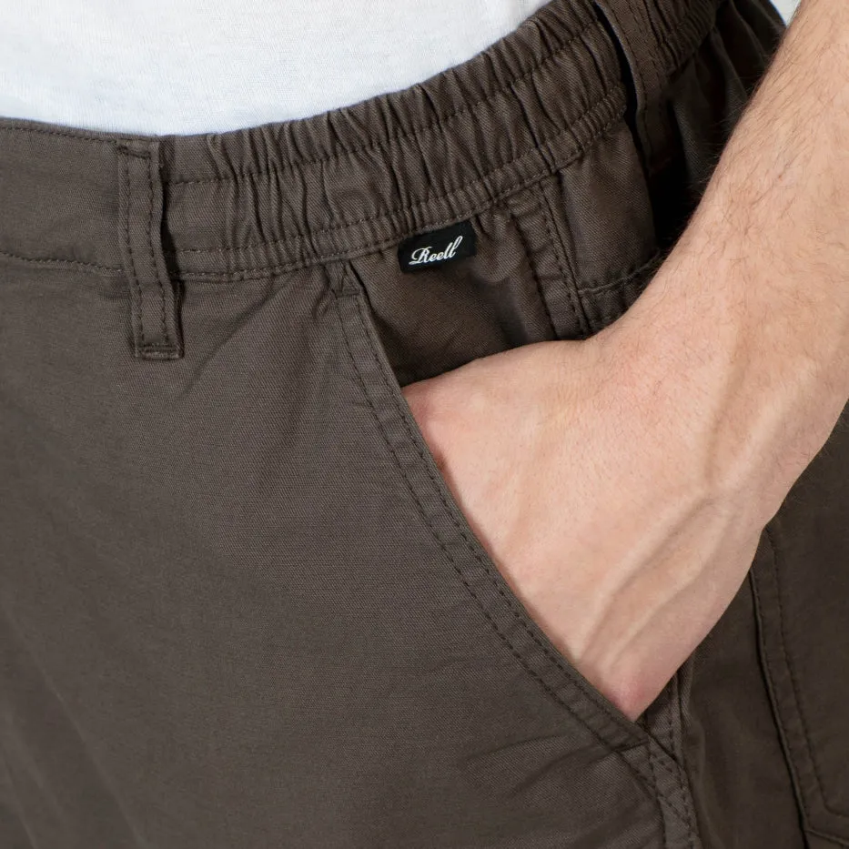 Reflex Hustler Dark Grey Brown Canvas