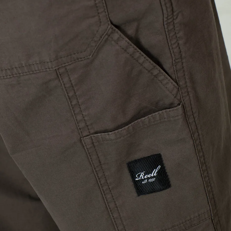 Reflex Hustler Dark Grey Brown Canvas