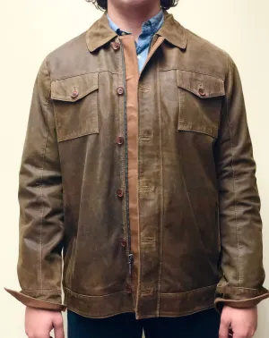 Rustic Vintage Lambskin Jacket