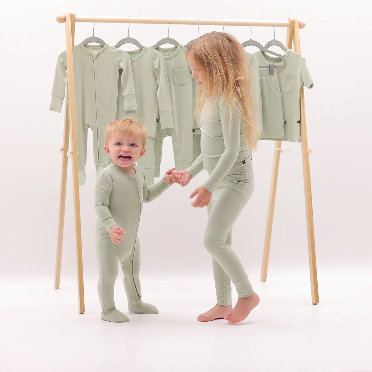 Sage Long Sleeve Pajama Set
