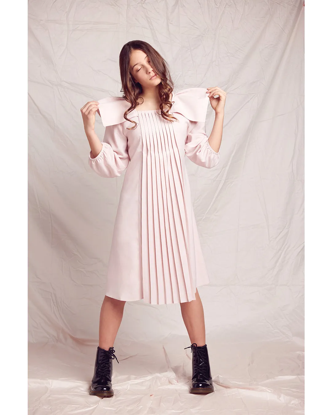 Sally dress (blush pink)