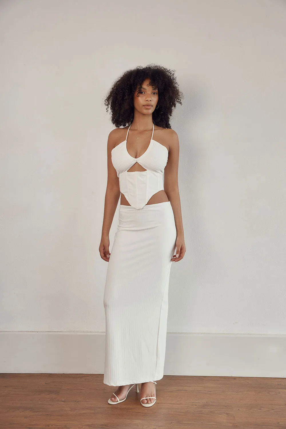 SAMPLE-Lori Midi Skirt
