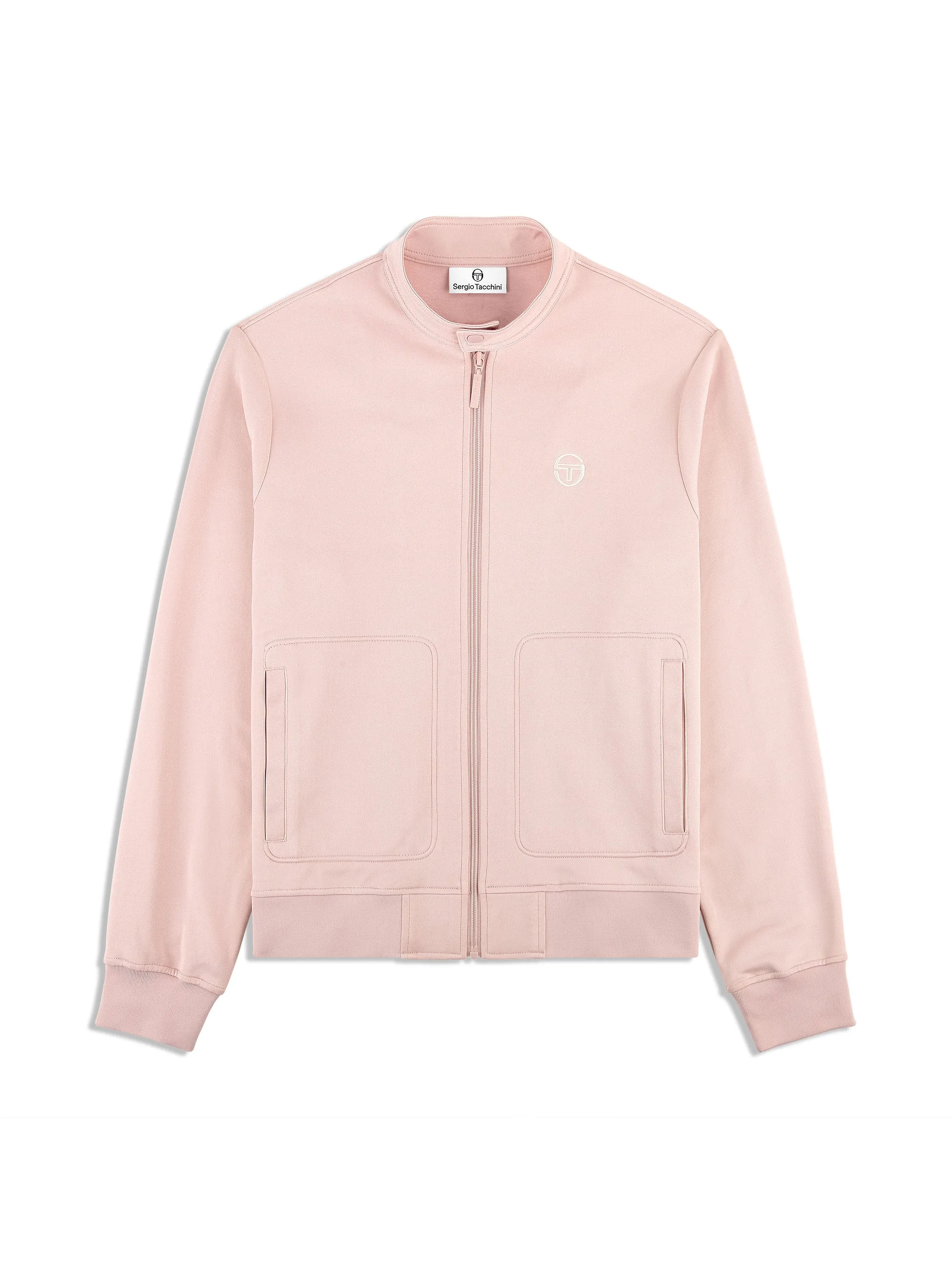 Sandro Track Jacket- Pale Mauve