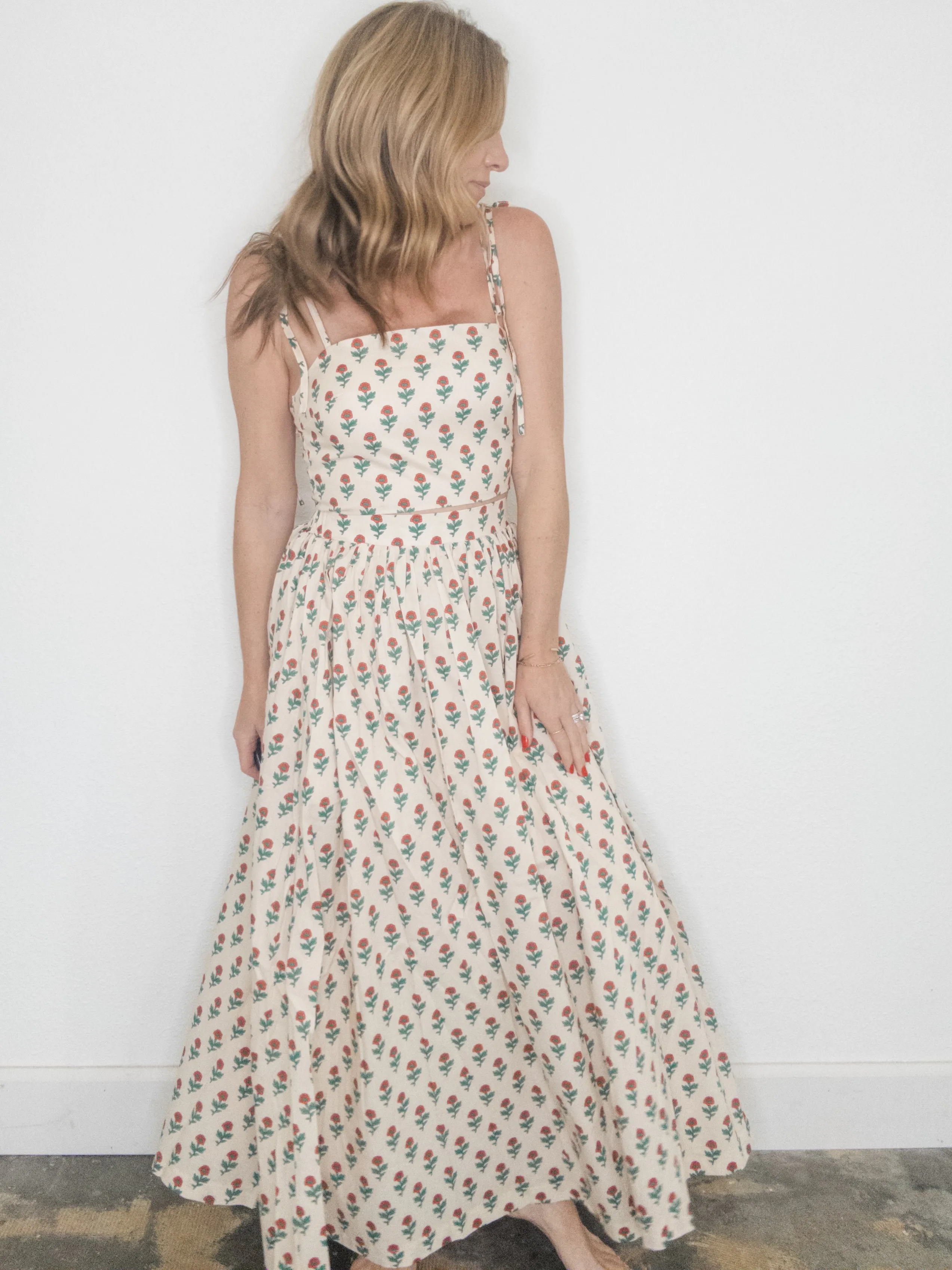 Scarlet Bloom Skirt