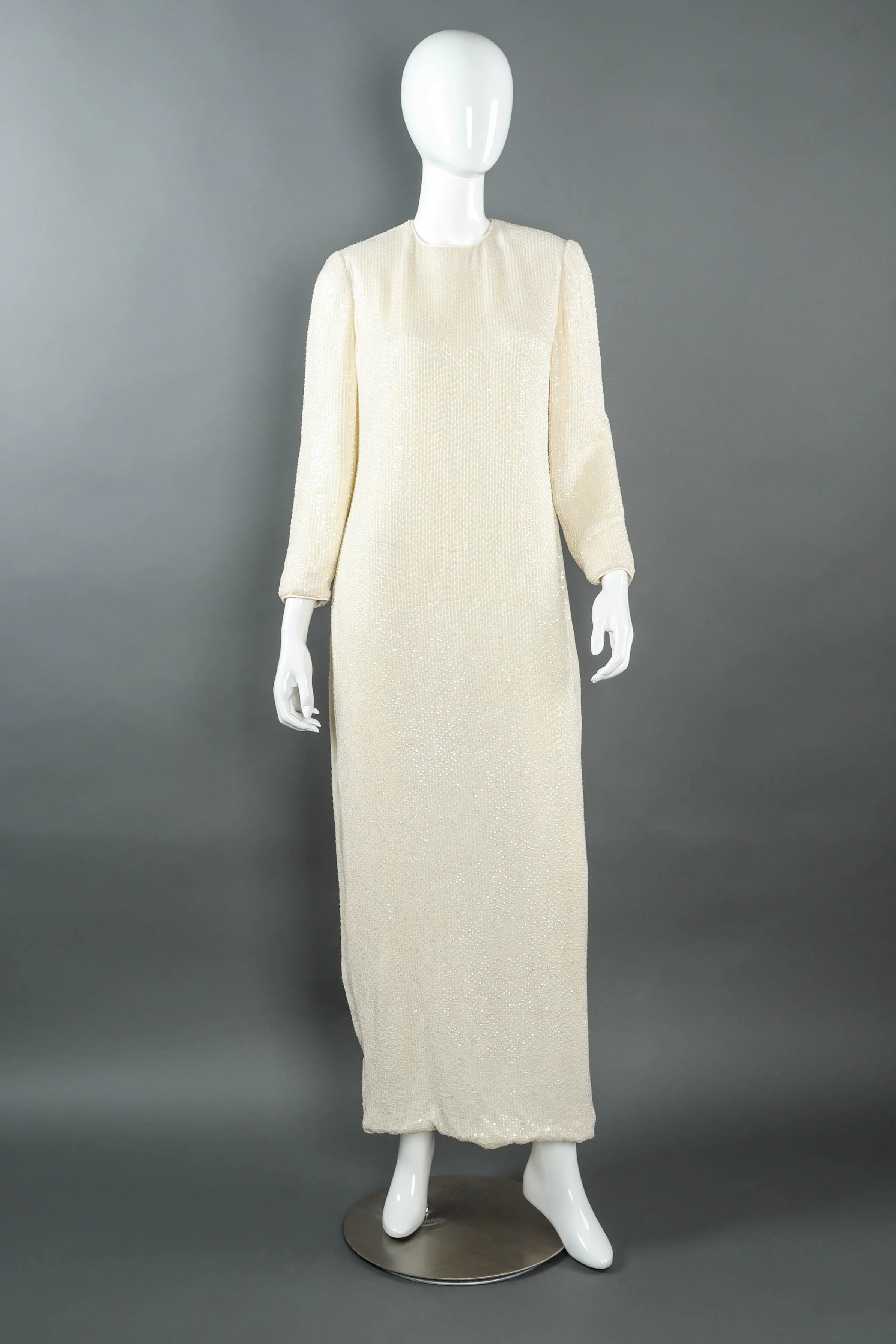 Sequin & Beaded Shift Dress