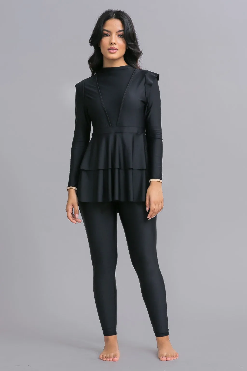 Serena Swim Set - Black