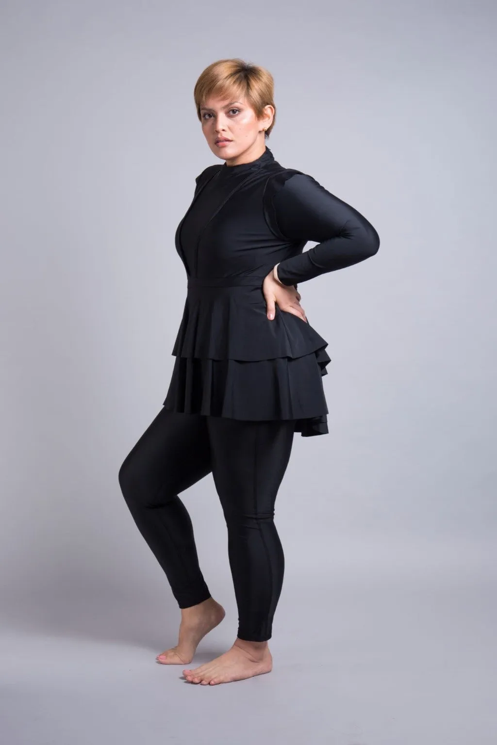 Serena Swim Set - Black