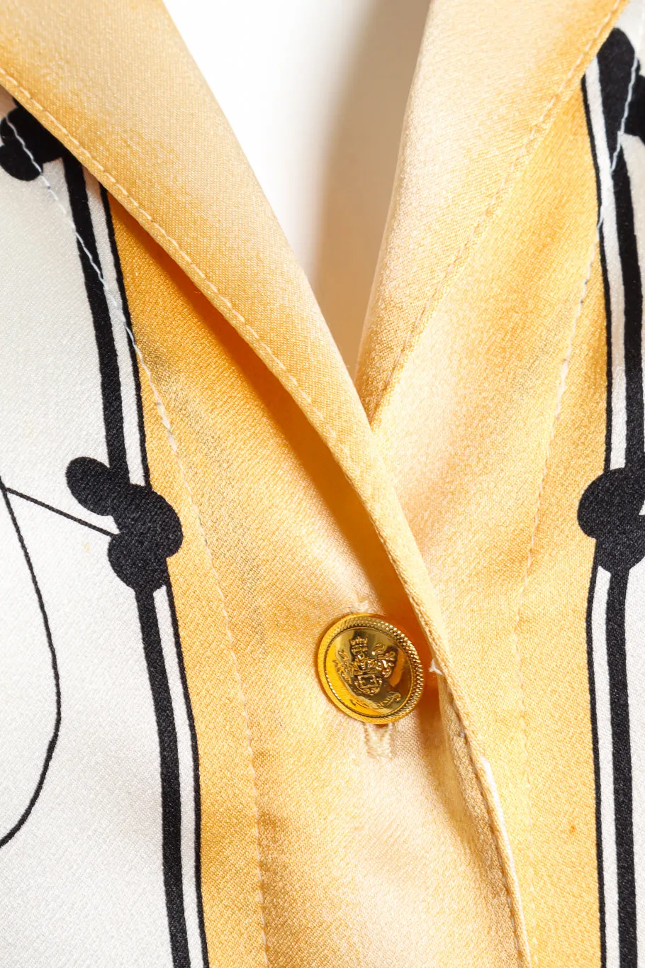 Sheet Music Silk Blouse