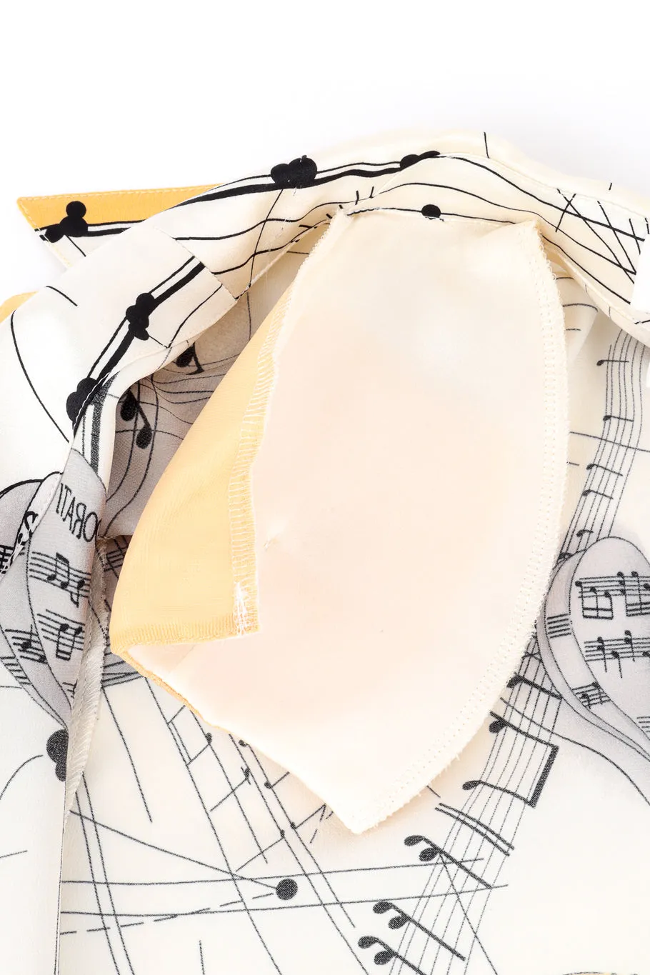 Sheet Music Silk Blouse