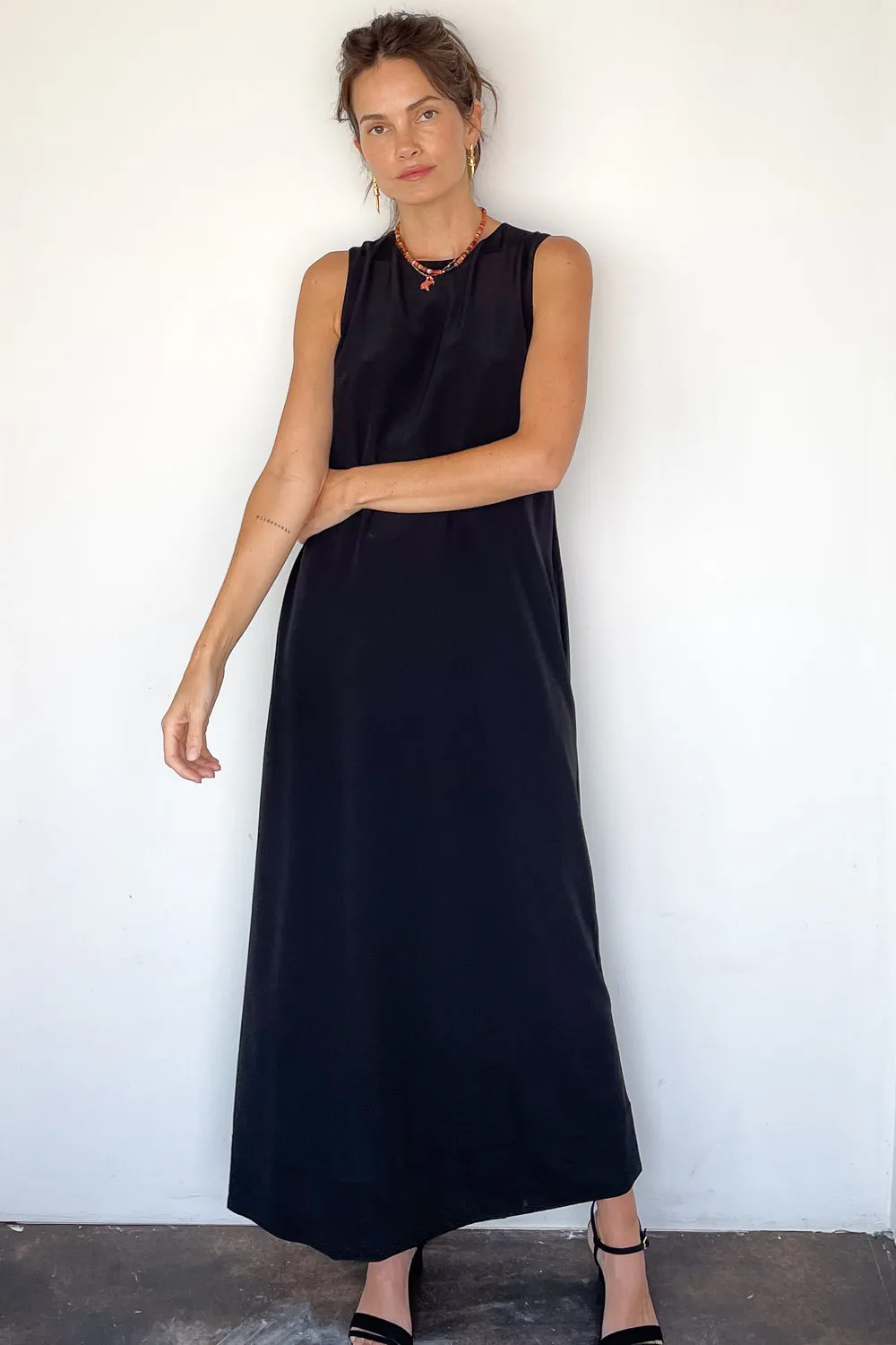 Silk Shift Dress
