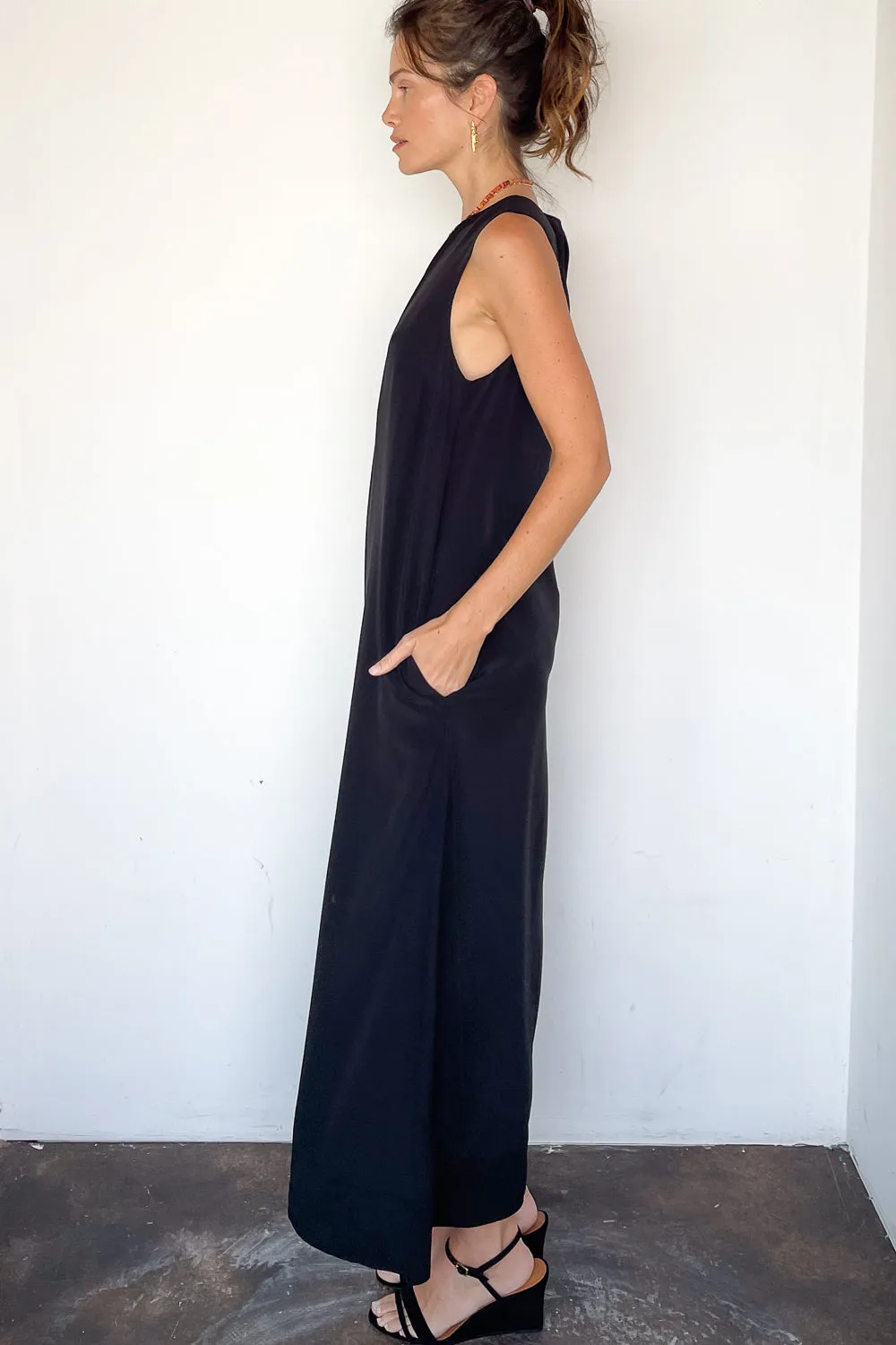 Silk Shift Dress
