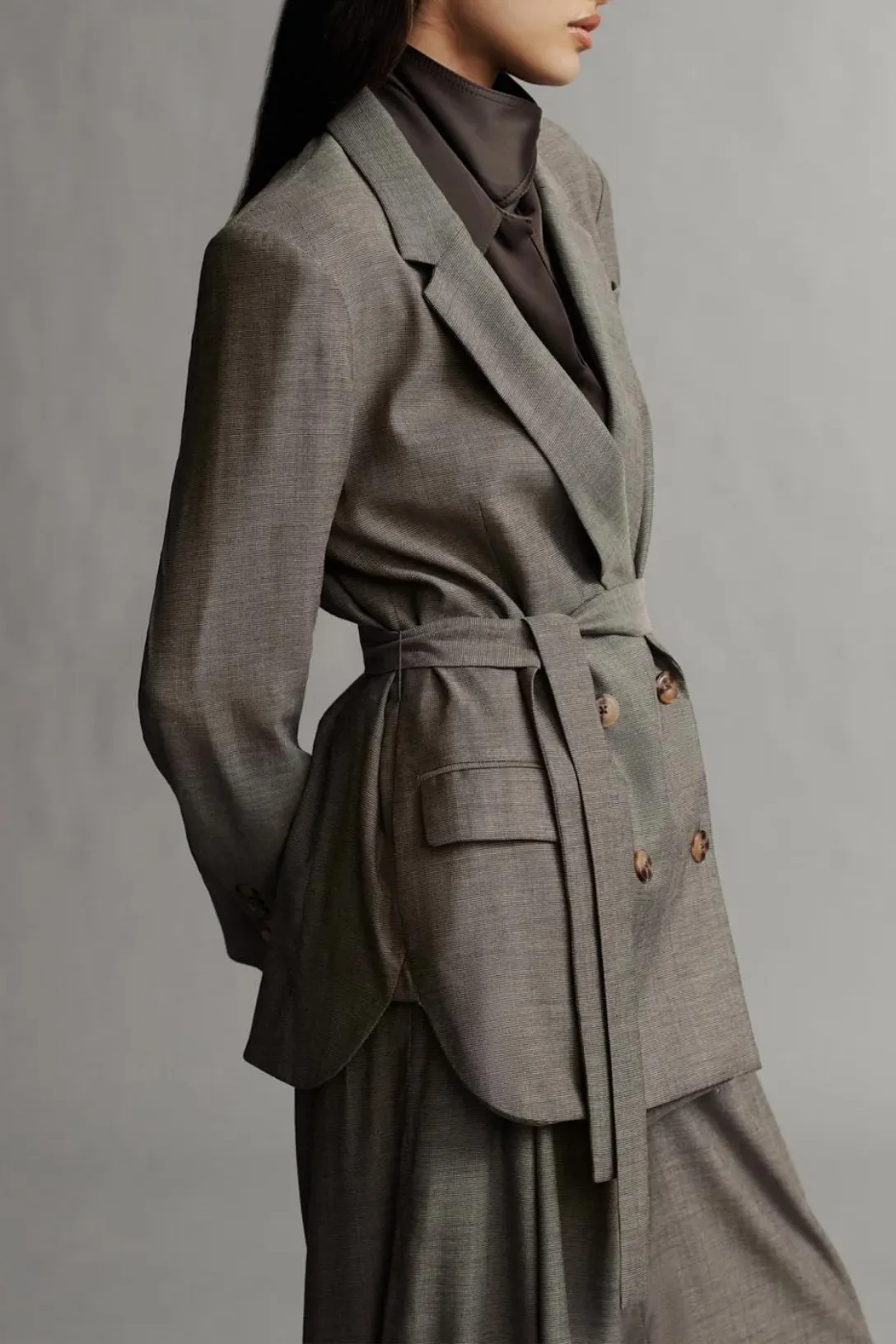 Smoking Jacket | Taupe
