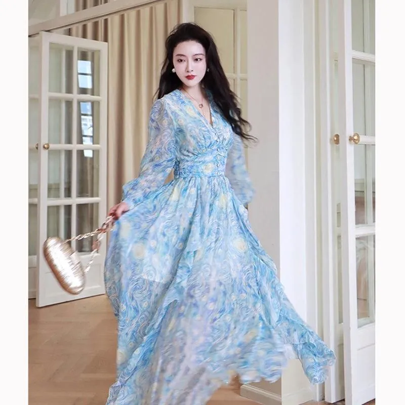 Starry Night Dreamy Long Dress