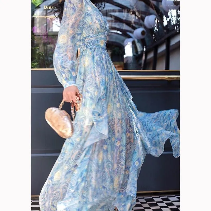 Starry Night Dreamy Long Dress