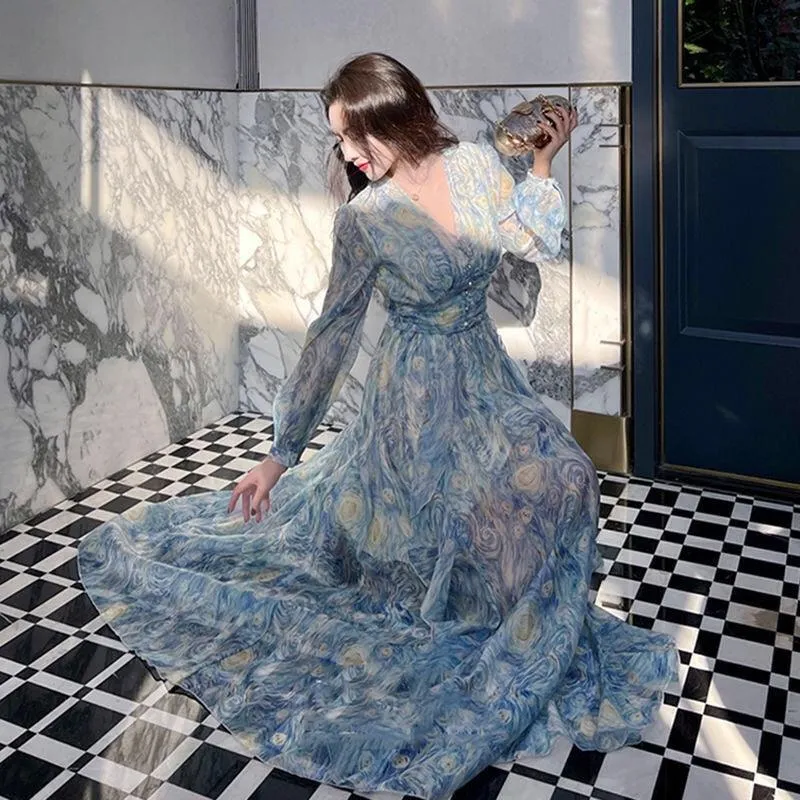 Starry Night Dreamy Long Dress