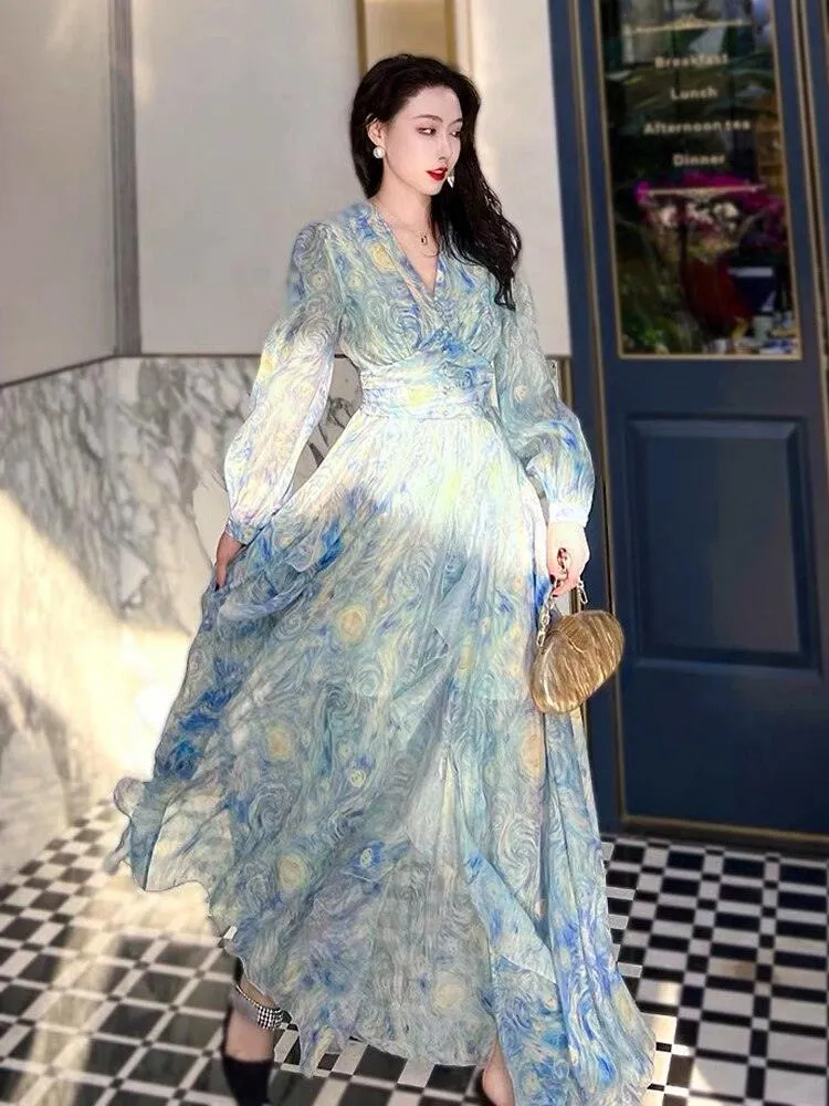 Starry Night Dreamy Long Dress