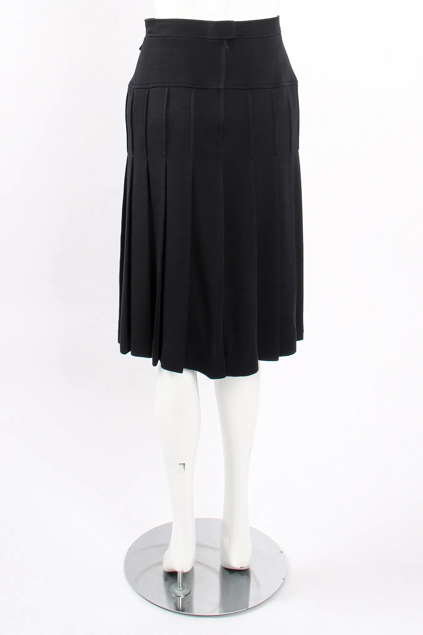 Striped Boxy Jacket & Skirt Set