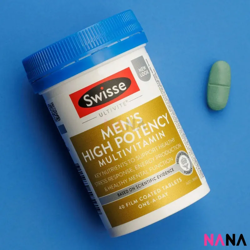 Swisse Men's High Potency Multivitamin 40 Tablets