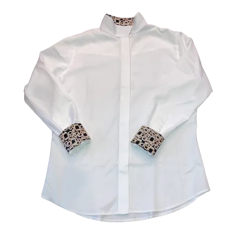 Tailored Sportsman Coolmax Shirt Chain Gang Brown/Tan/Black 6R