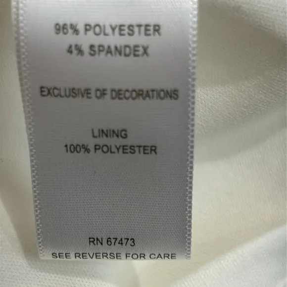 Taylor Black &amp; Ivory Color block Dress NWOT