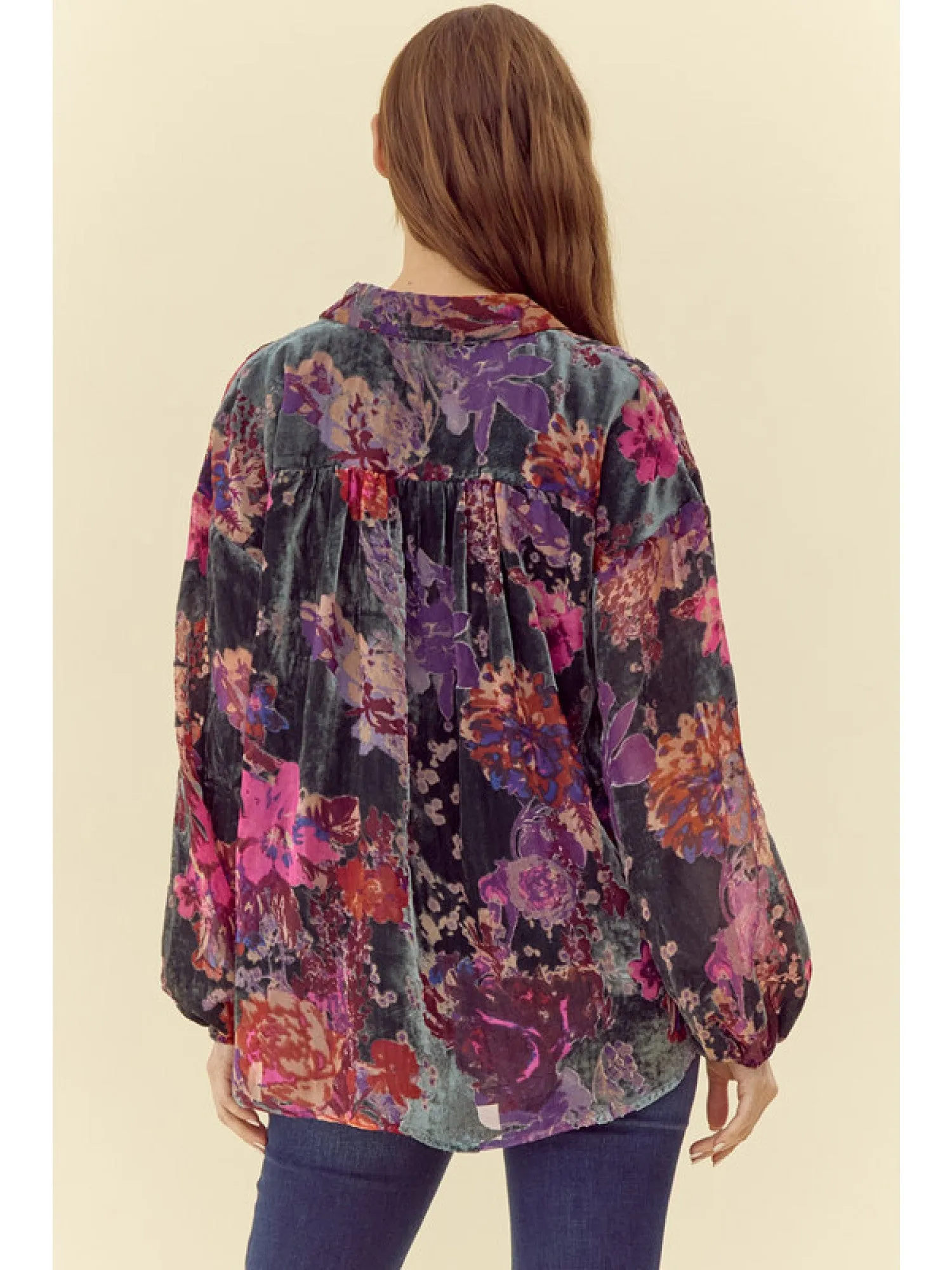 Taylor Flower Print Blouse