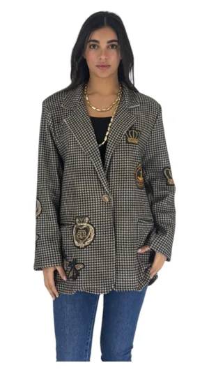 Teddy black blazer