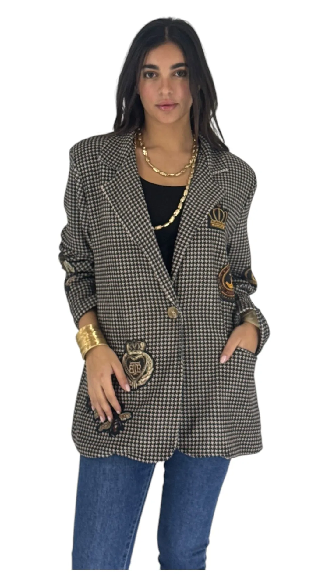 Teddy black blazer