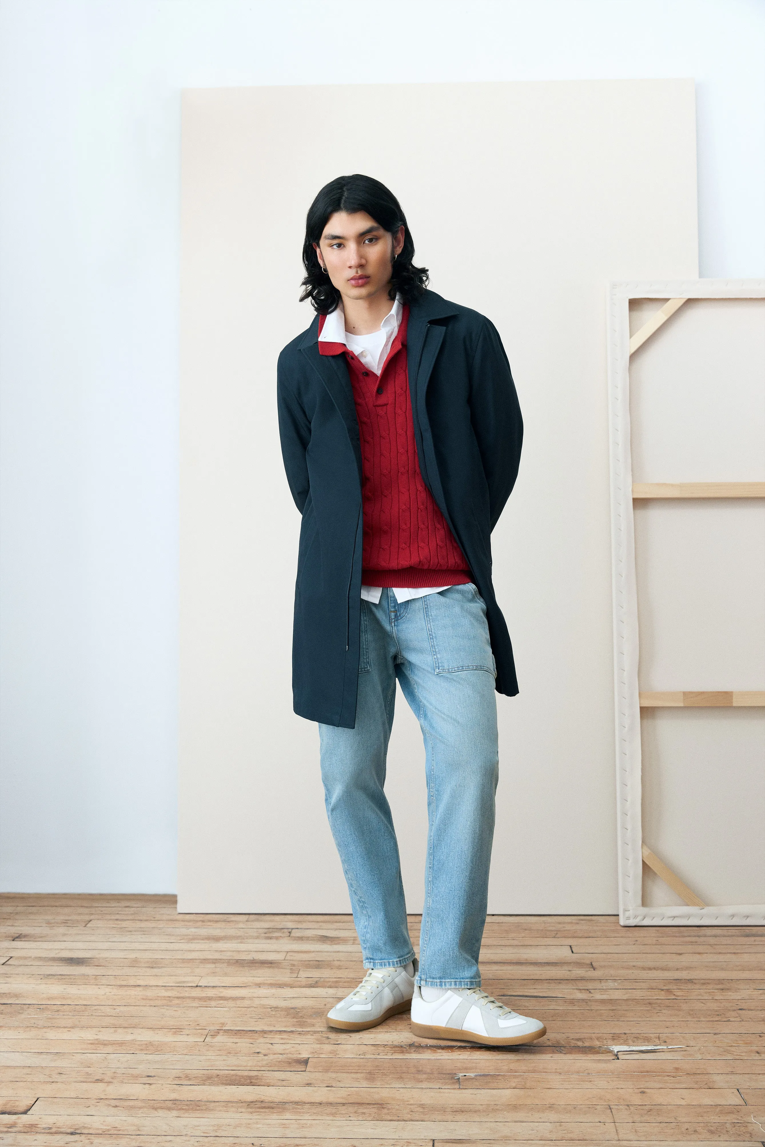 The Finn Relaxed Tapered Jean in Light Blue