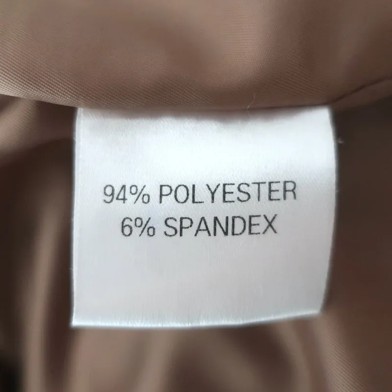 The Frankie Shop Oversized Blazer Beige Stretch Suiting Size Extra Small/Small