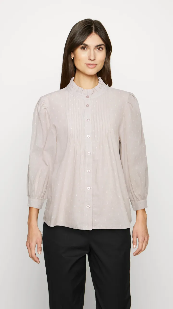 The Lisana Shirt - Chalk - PLUS