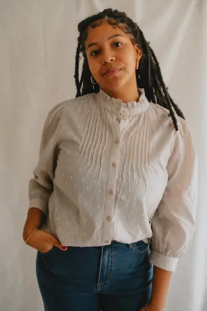 The Lisana Shirt - Chalk - PLUS