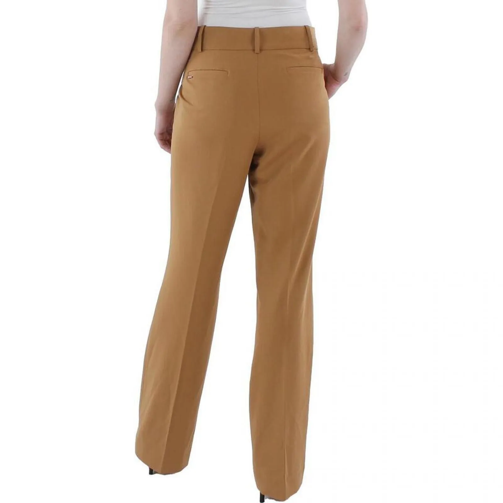 Tommy Hilfiger Sutton Slim Full Length Trousers Bootcut Pants J2XK0573 Brown 0