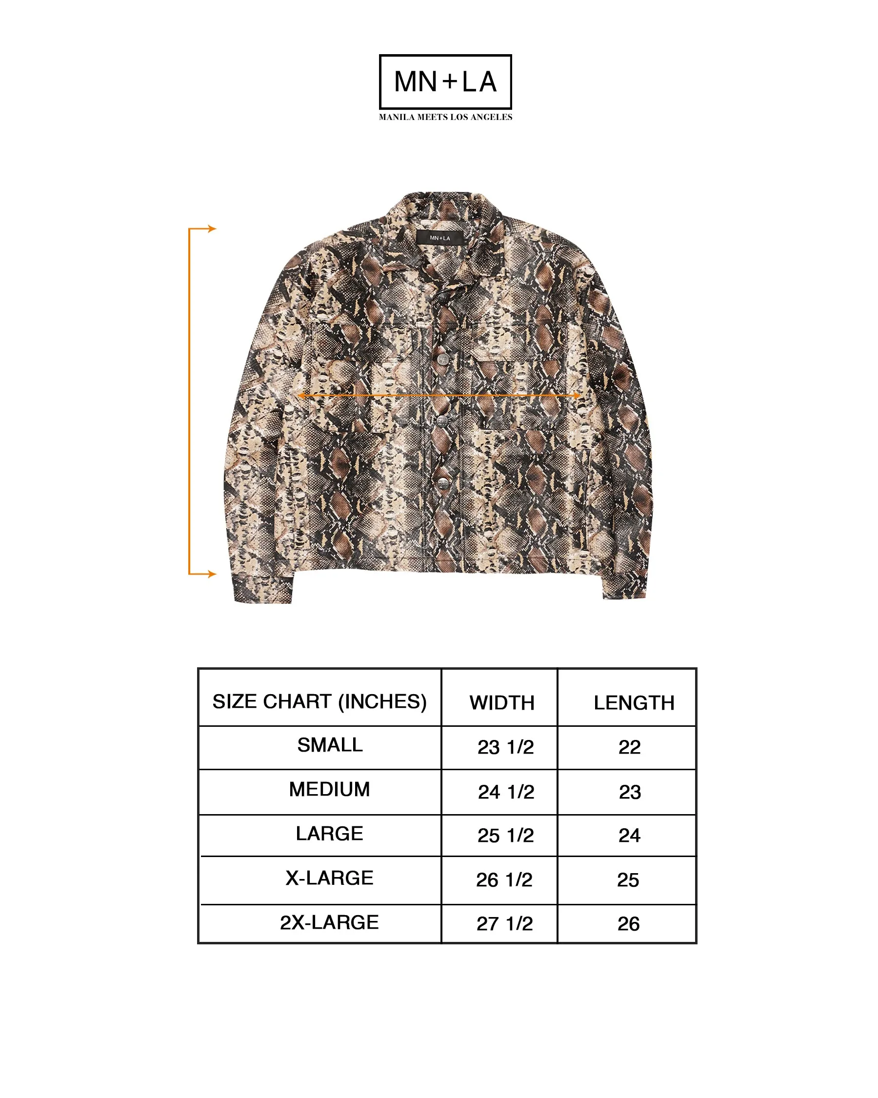 TRUCKER JACKET IN PYTHON