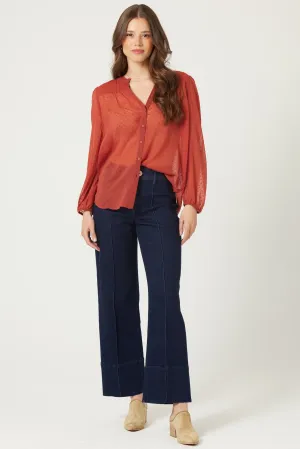 Valenica Sheer Blouse