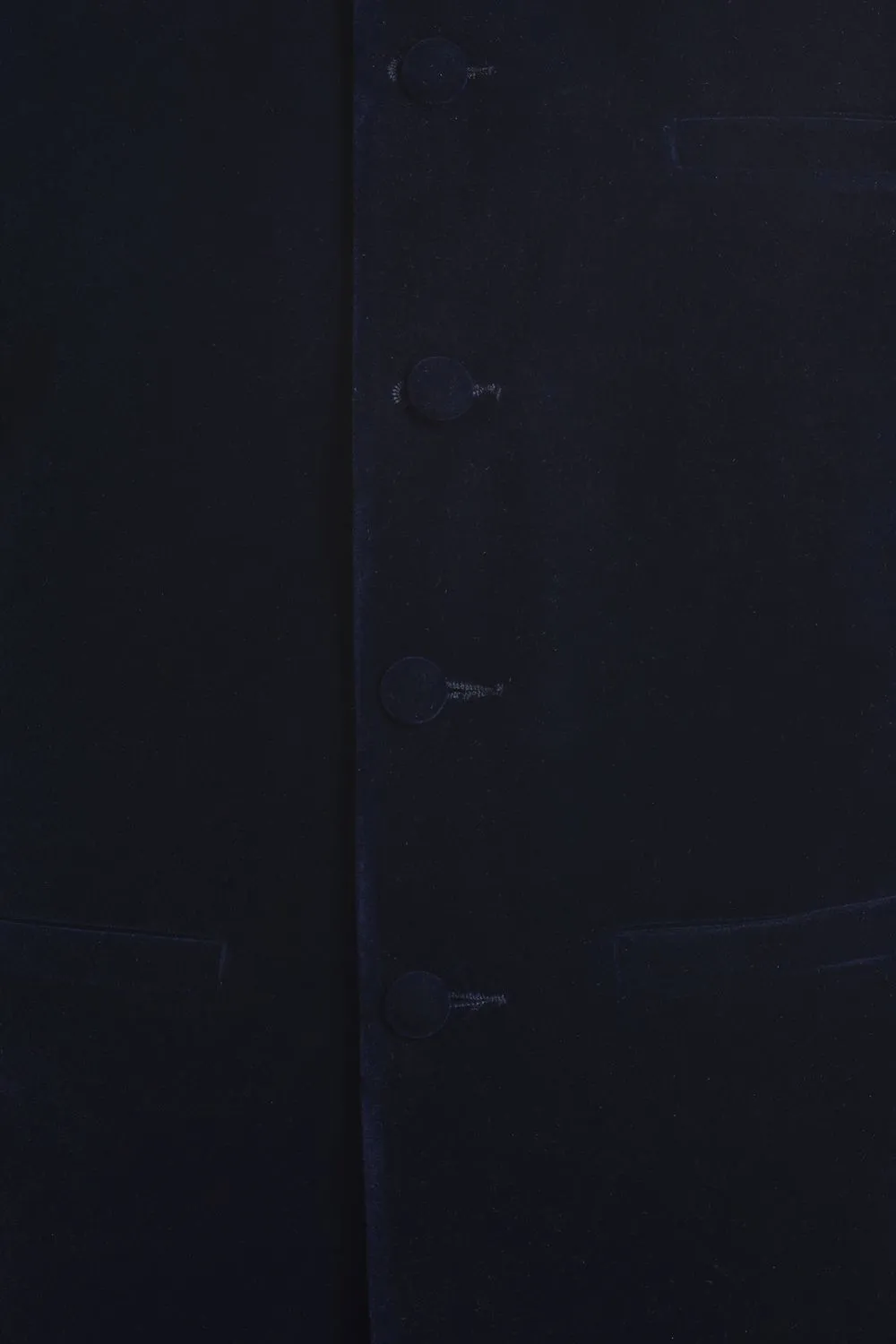 Velvet Blue Modi Nehru Jacket
