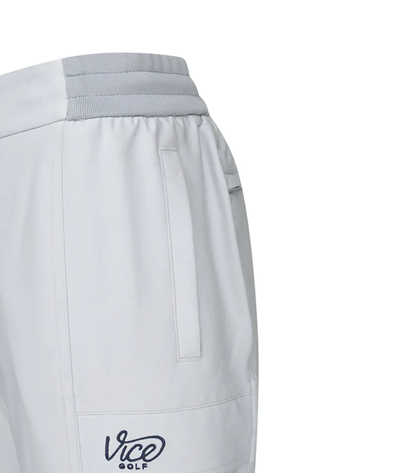 Vice Golf Atelier Women's Liberty Club Tapered Fit Jogger Pants - Light Gray